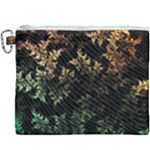 Fractal Patterns Gradient Colorful Canvas Cosmetic Bag (XXXL)