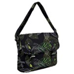 Leaves Floral Pattern Nature Buckle Messenger Bag