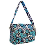 Blue Flower Floral Flora Naure Pattern Courier Bag