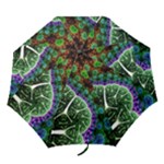 Digital Art Fractal Abstract Artwork 3d Floral Pattern Waves Vortex Sphere Nightmare Folding Umbrellas