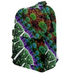 Digital Art Fractal Abstract Artwork 3d Floral Pattern Waves Vortex Sphere Nightmare Classic Backpack