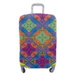 Colorful Flora Flora Kazakh Pattern Luggage Cover (Small)