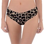 Leopard Animal Skin Patern Reversible Classic Bikini Bottoms