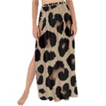 Leopard Animal Skin Patern Maxi Chiffon Tie-Up Sarong