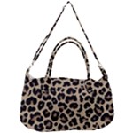 Leopard Animal Skin Patern Removable Strap Handbag