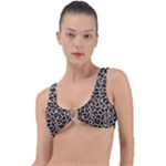 Leopard Animal Skin Patern Ring Detail Bikini Top