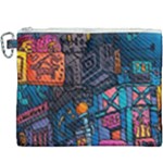 Wallet City Art Graffiti Canvas Cosmetic Bag (XXXL)
