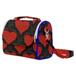 Love Hearts Pattern Style Satchel Shoulder Bag