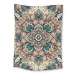 Floral Flora Flower Flowers Nature Pattern Medium Tapestry