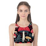 Mushrooms Psychedelic Tank Bikini Top