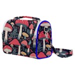 Mushrooms Psychedelic Satchel Shoulder Bag