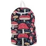 Mushrooms Psychedelic Foldable Lightweight Backpack