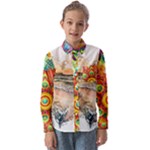 Mandalas-1084082 Ai-generated-7899053 Kids  Long Sleeve Shirt