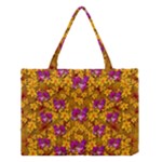 Blooming Flowers Of Orchid Paradise Medium Tote Bag