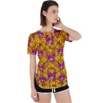 Blooming Flowers Of Orchid Paradise Perpetual Short Sleeve T-Shirt