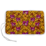 Blooming Flowers Of Orchid Paradise Pen Storage Case (L)