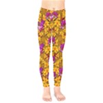 Blooming Flowers Of Orchid Paradise Kids  Classic Winter Leggings
