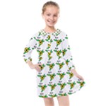 Pattern design  Kids  Quarter Sleeve Shirt Dress