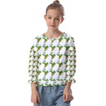 Pattern design  Kids  Cuff Sleeve Top