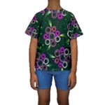 Floral-5522380 Kids  Short Sleeve Swimwear