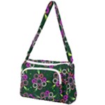 Floral-5522380 Front Pocket Crossbody Bag