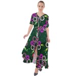 Floral-5522380 Waist Tie Boho Maxi Dress