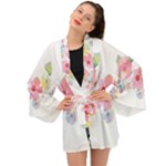 Flower-2342706 Long Sleeve Kimono