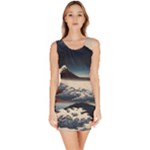 Hokusai Moutains Japan Bodycon Dress