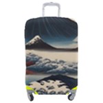 Hokusai Moutains Japan Luggage Cover (Medium)