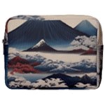 Hokusai Moutains Japan Make Up Pouch (Large)