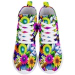 Flower Vase Flower Collage Pop Art Women s Lightweight High Top Sneakers