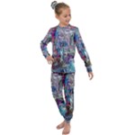 Layered waves Kids  Long Sleeve Set 