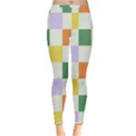 Board Pictures Chess Background Inside Out Leggings
