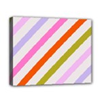 Lines Geometric Background Canvas 10  x 8  (Stretched)