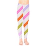 Lines Geometric Background Kids  Classic Winter Leggings