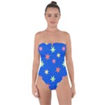 Background Star Darling Galaxy Tie Back One Piece Swimsuit