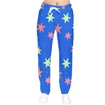 Background Star Darling Galaxy Women Velvet Drawstring Pants