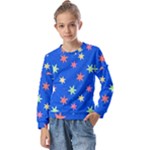 Background Star Darling Galaxy Kids  Long Sleeve T-Shirt with Frill 