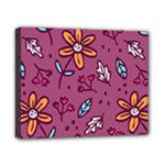 Flowers Petals Leaves Foliage Canvas 10  x 8  (Stretched)