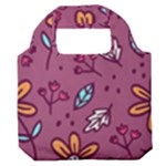 Flowers Petals Leaves Foliage Premium Foldable Grocery Recycle Bag