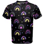 Wallpaper Pattern Rainbow Men s Cotton T-Shirt
