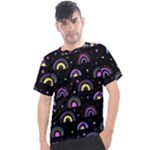 Wallpaper Pattern Rainbow Men s Sport Top