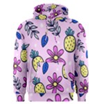 Flowers Petals Pineapples Fruit Men s Core Hoodie