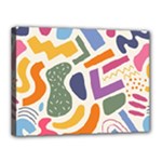 Abstract Pattern Background Canvas 16  x 12  (Stretched)