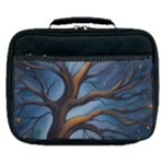 Tree Branches Mystical Moon Expressionist Oil Painting Acrylic Painting Abstract Nature Moonlight Ni Lunch Bag
