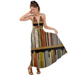 Book Nook Books Bookshelves Comfortable Cozy Literature Library Study Reading Reader Reading Nook Ro Backless Maxi Beach Dress