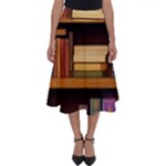 Book Nook Books Bookshelves Comfortable Cozy Literature Library Study Reading Room Fiction Entertain Perfect Length Midi Skirt