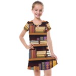 Book Nook Books Bookshelves Comfortable Cozy Literature Library Study Reading Room Fiction Entertain Kids  Cross Web Dress