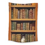 Room Interior Library Books Bookshelves Reading Literature Study Fiction Old Manor Book Nook Reading Medium Tapestry