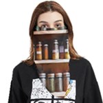 Alcohol Apothecary Book Cover Booze Bottles Gothic Magic Medicine Oils Ornate Pharmacy Face Covering Bandana (Triangle)